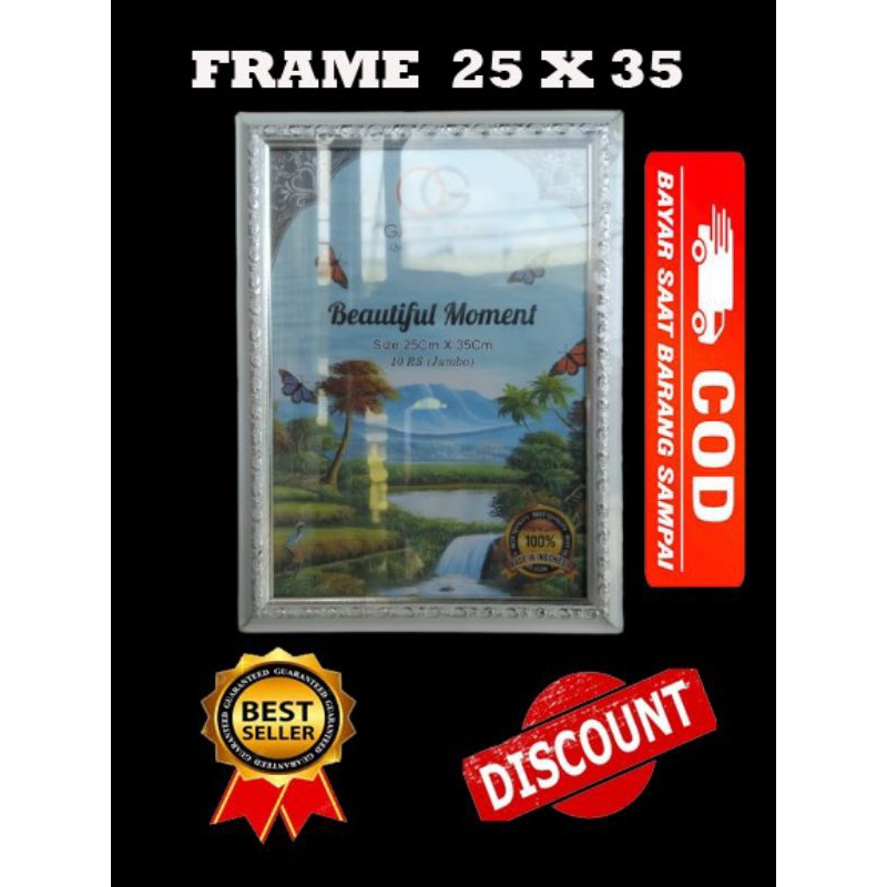FRAME FOTO /FRAME SERTIFIKAT /BINGKAI FOTO UKURAN 25 X  35