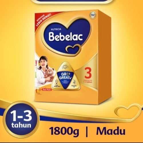 

Bebelac 3 Rasa Madu 1800Gram (1-3 Thn)