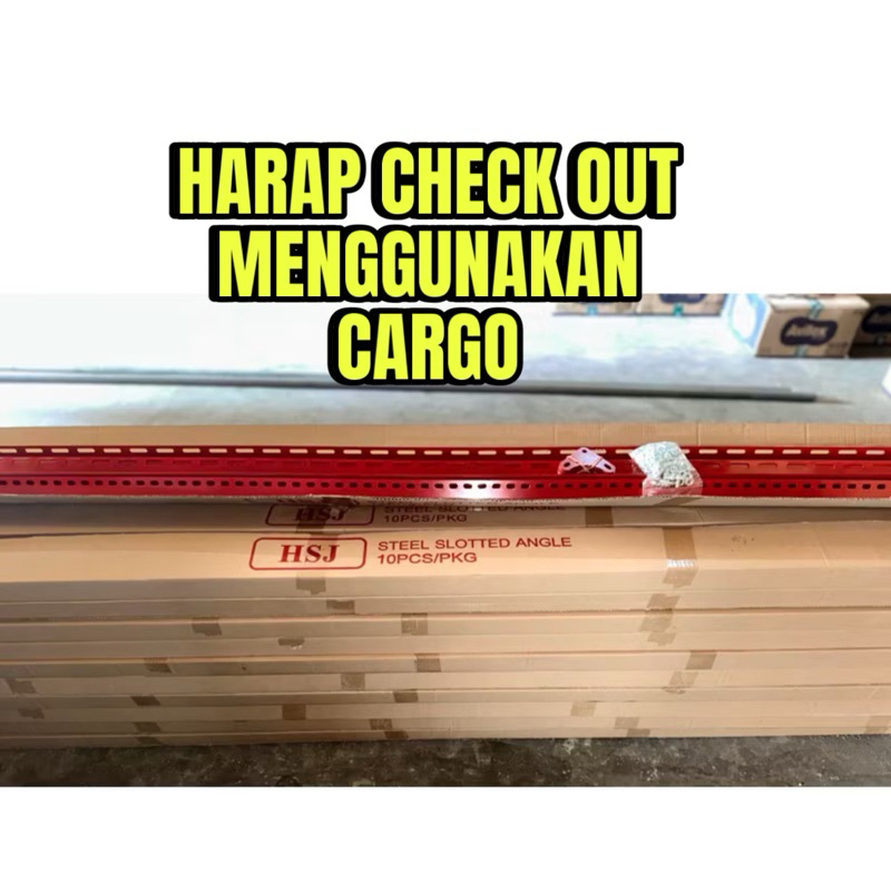Besi siku lubang / Rak siku lubang serbaguna warna merah