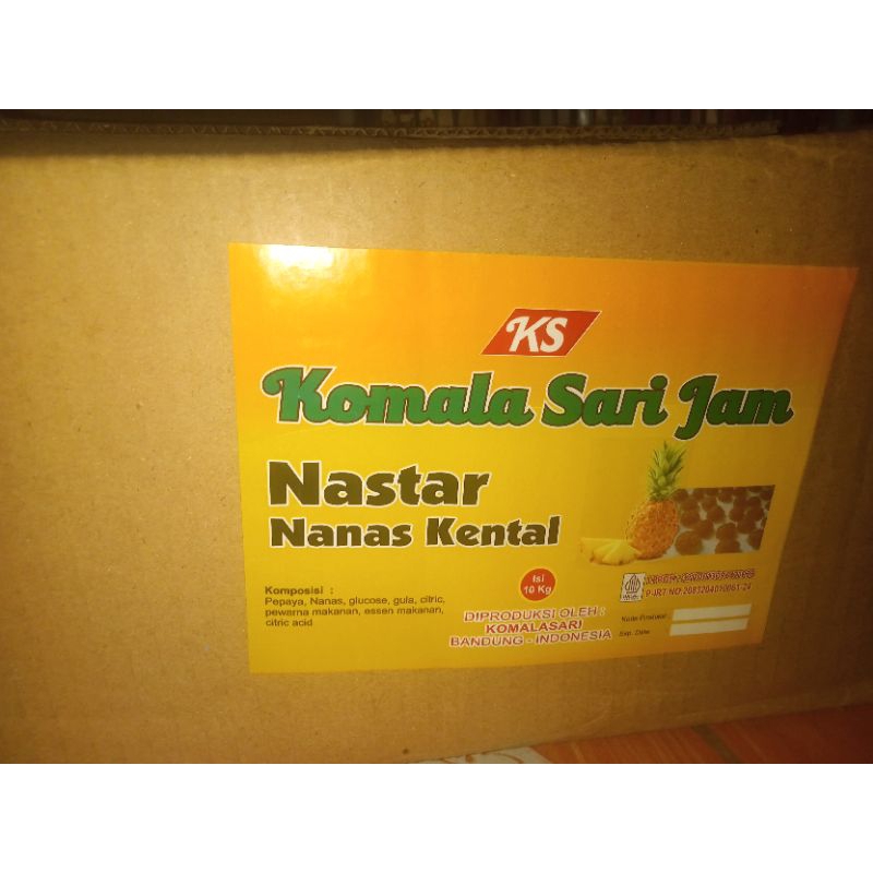 

selai nastar berserat Komalasari berat 500 gram