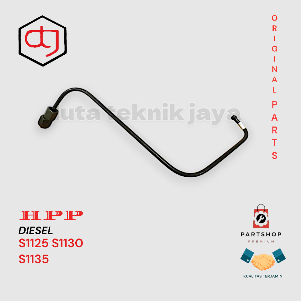 S1125 S1130 S1135 HPP selang minyak / Pipa solar mesin diesel dongfeng