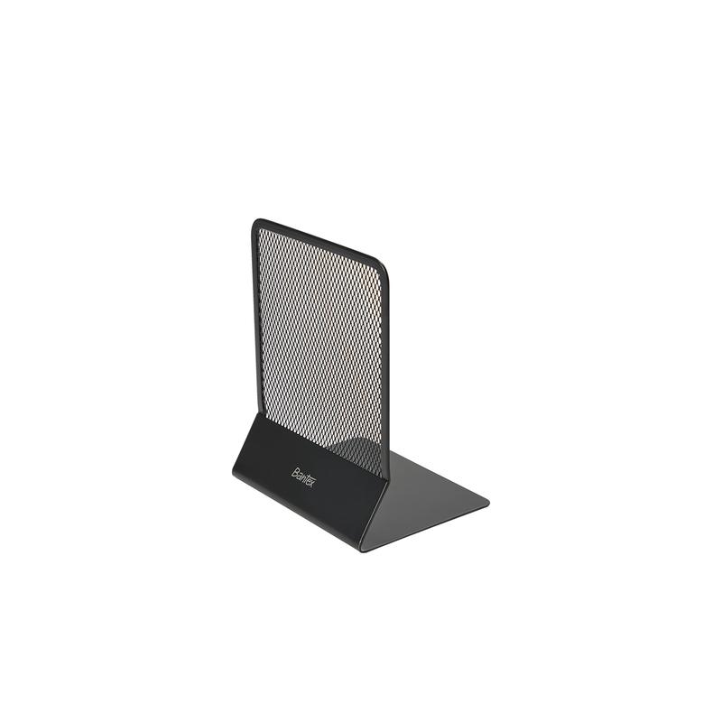 

[Stationery Spectrum] Bantex Pembatas Buku / Book End 6.5 Inch Material Mesh Baja Jaring Satu Pasang Isi 2 Pcs BJ7811