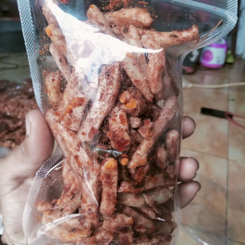 

basreng 250g baso Goreng pedas daun jeruk
