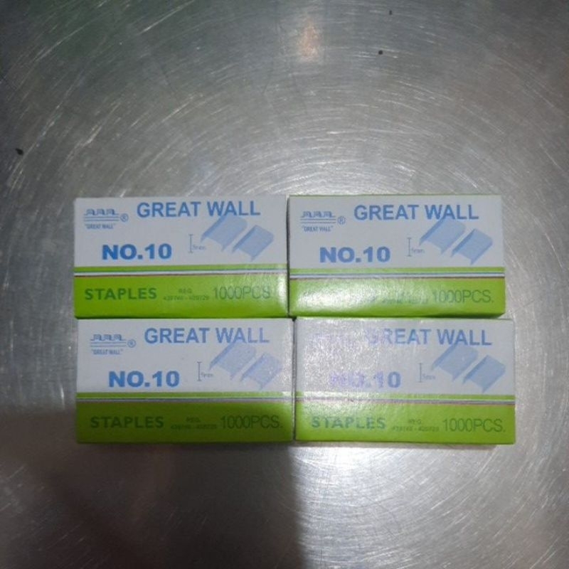 

isi staples great wall kecil / isi steples kecil