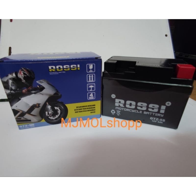 Aki Kering GTZ5 Rossi Beat/Vario/Suprax 125/Scoopy/Vixion/Mio J/Mio M3/Vixion