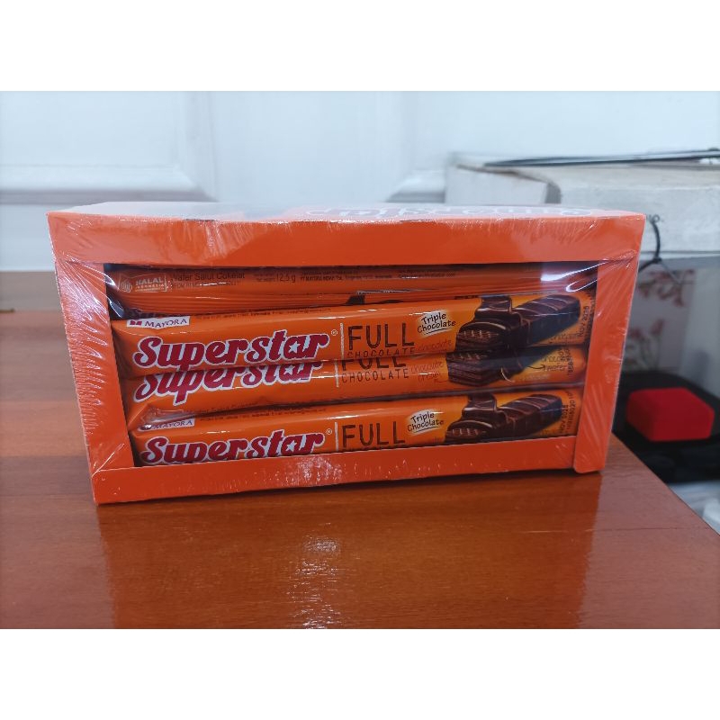 

Ready Stock | SUPERSTAR full chocolate isi 20pcs 250gr
