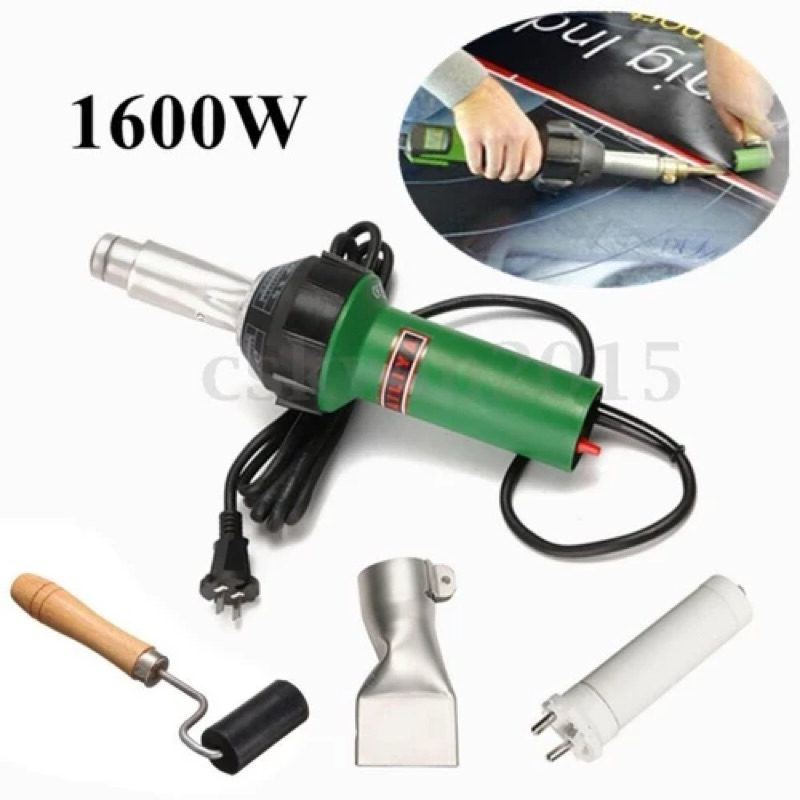 Hot Air Torch Plastic Welding Gun Welder 220V 1600W