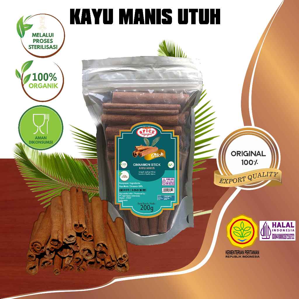 

Spice Voyages Stick Cinnamon (200gr) / Kayu Manis (200gr)