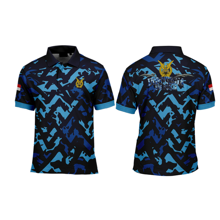 RA Baju Kaos TNI LORENG 2024 Pria/Wanita Berkerah Fullprinting Terbaru Bahan Premium mudah menyerap 