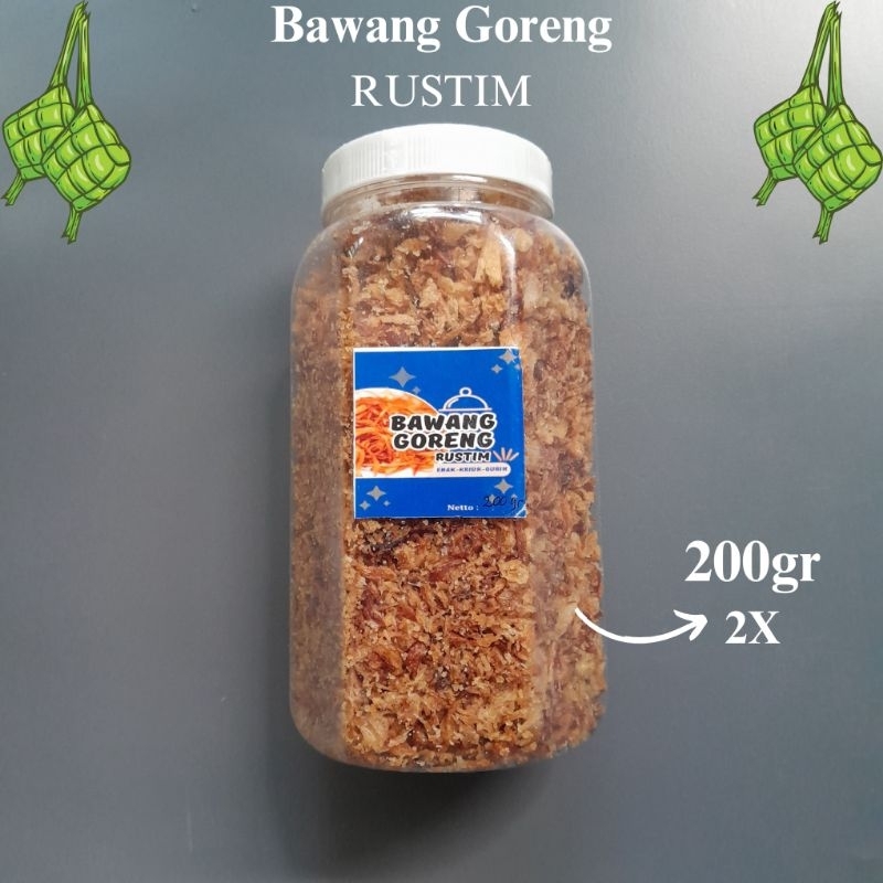 

BUNDLING 4 [Bawang Goreng Rustim Premium Asli Brebes] [Bawang Merah Goreng Asli] [Bawang Goreng Asli] [Bawang Goreng Asli Tanpa Tepung]