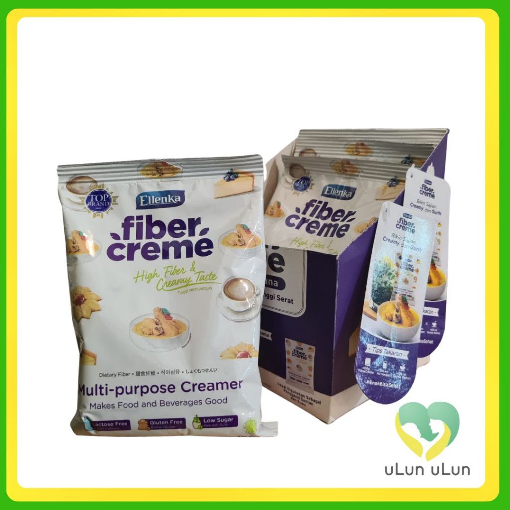 

Ulun Ulun FiberCreme Sachet Ellenka 100 gr Krimer serbaguna |