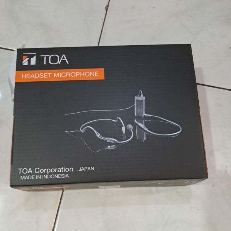 mic TOA bando ZM 371HS-As/mic toa jepit ZM 361As