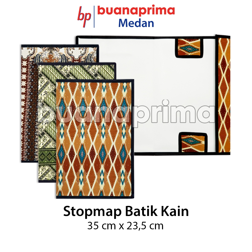 

STOP MAP KAIN BATIK 35 x 23.5 cm Folder Folio
