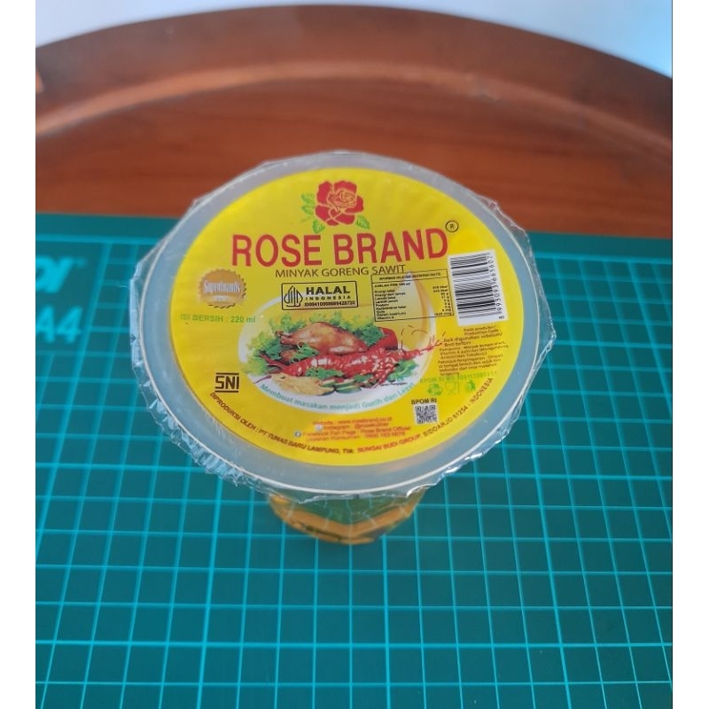 Rose Brand Minyak Goreng Gelas
