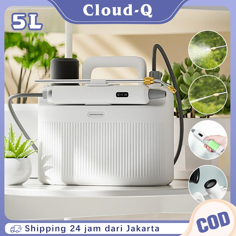 Semprotan Rumput Elektrik 5 Liter Gendong Sprayer Penyemprot Tanaman Alat Semprot Tanaman