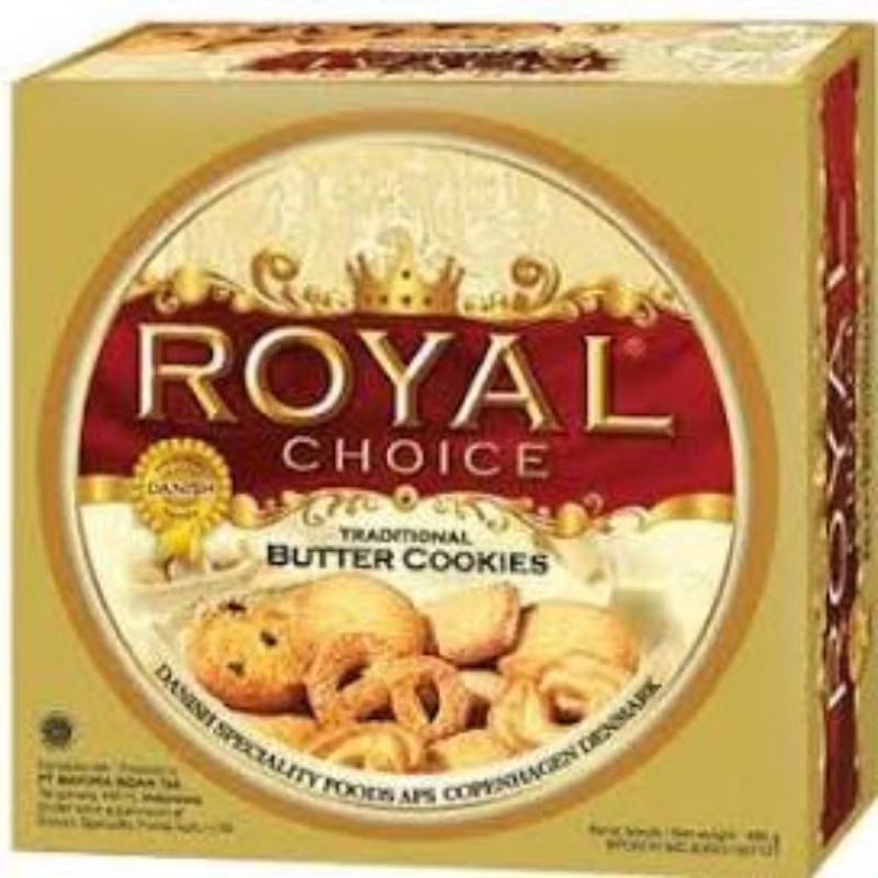 

Royal Choice Butter Cookies 240g/480gram