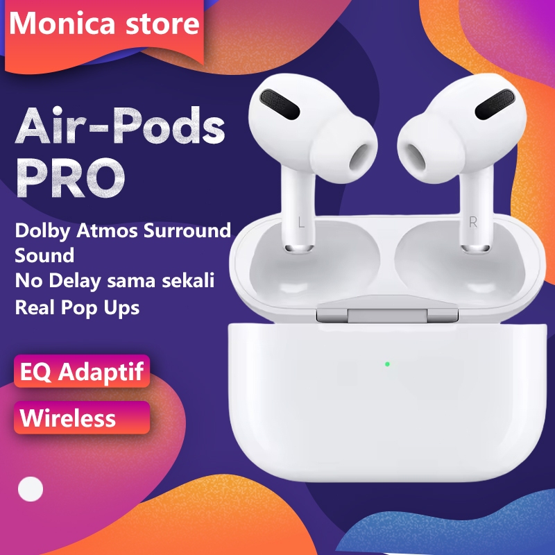 Air-Pods Pro Gen 1st TWS Wireless Bluetooth Headset with Microphone Gaming IPX4 WaterProof Earbuds