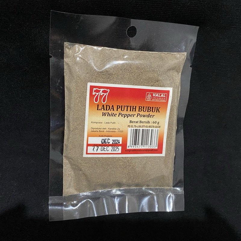 

MERICA DAPUR LADA PUTIH BUBUK WHITE PEPPER POWDER