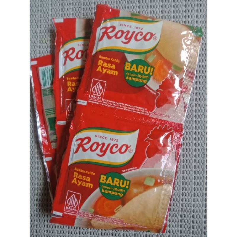 

MURAH!! BARU ROYCO AYAM KAMPUNG (1 RENCENG ISI 12 SACHET)