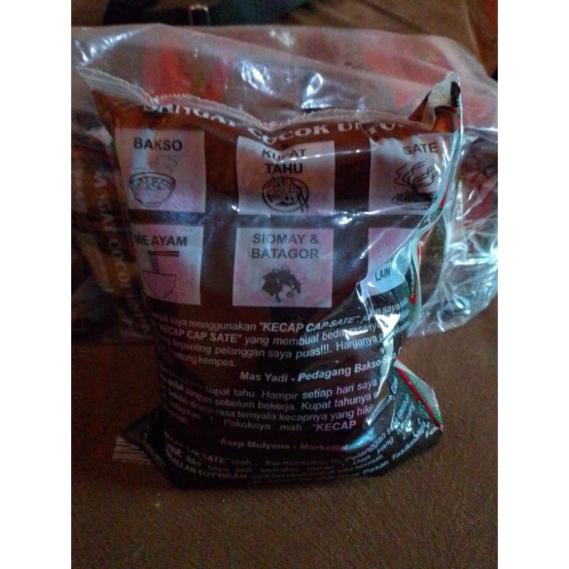 

kecap sate 1 pack 620ml isi 6pcs murah grosir