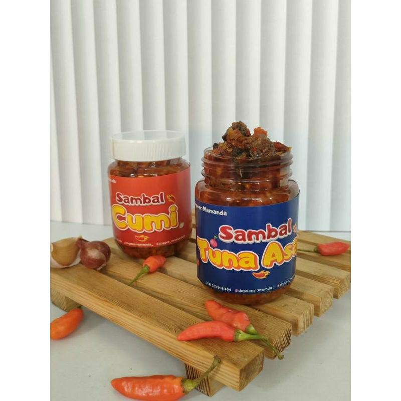 

sambal tuna asap super pedas by dapoer mamanda kemasan 200 gr