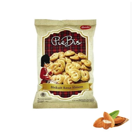 

MONDE Pie Bis rasa Kacang Almond 190gr