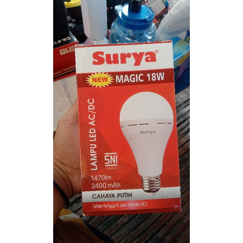 LAMPU SURYA MAGIC 18 WATT (LAMPU EMERGENCY)