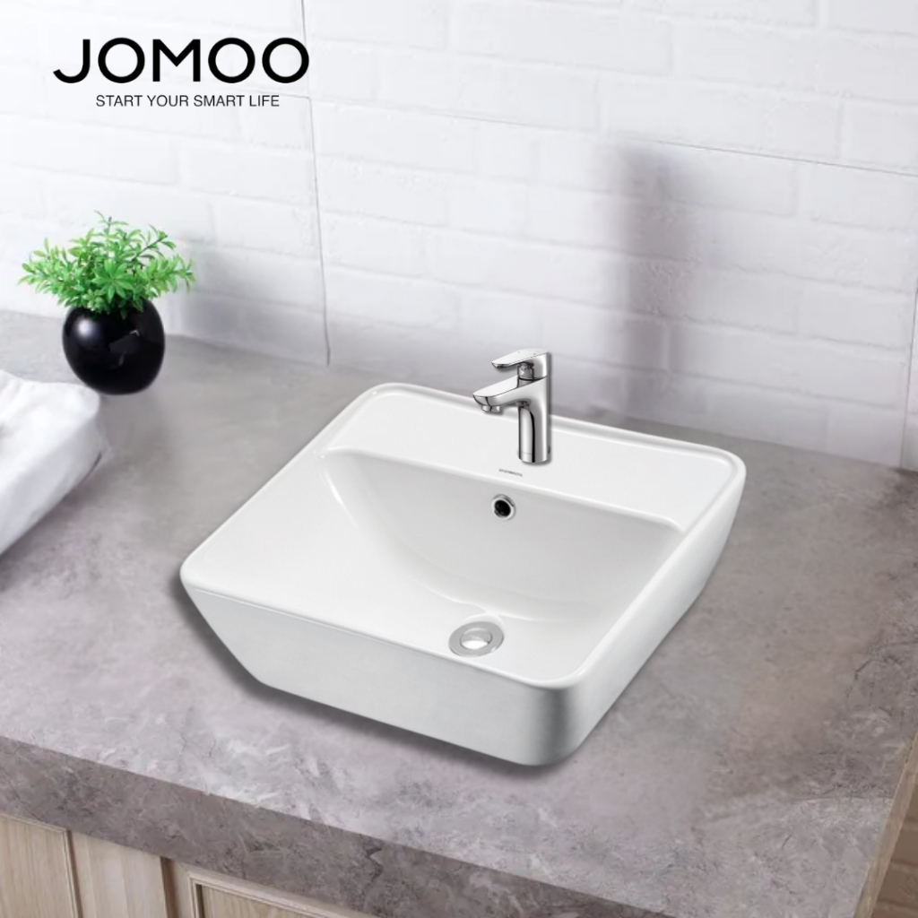 JOMOO Wastafel Kamar Mandi / Wastafel Cuci Tangan / Wastafel Kotak / Vessel Bathroom Sink
