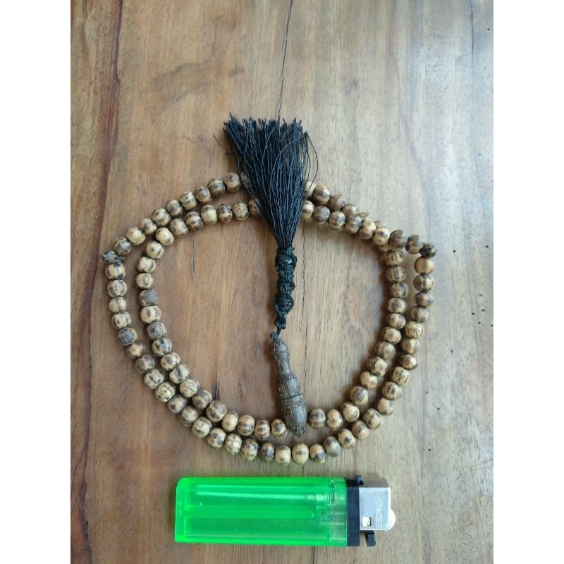 Tasbih kayu aren Lanang petilasan sunan geseng