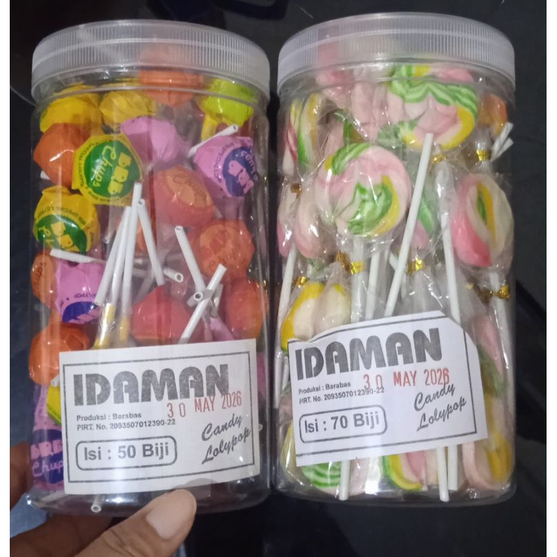 

Permen Lolipop/ Chups 50pc/75pc