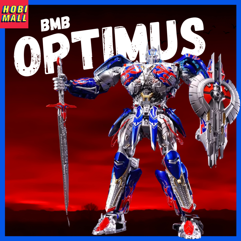 Action Figure Bisa Transform Optimus BS-03 Cybertron Cavaliers Knight Warrior Commander
