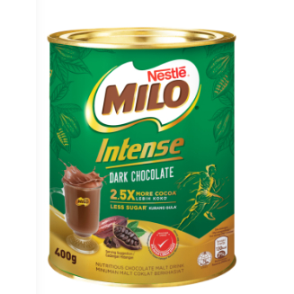 

Milo Intense Dark Chocolate Pack | Milo Dark Chocolate Tin 400gr