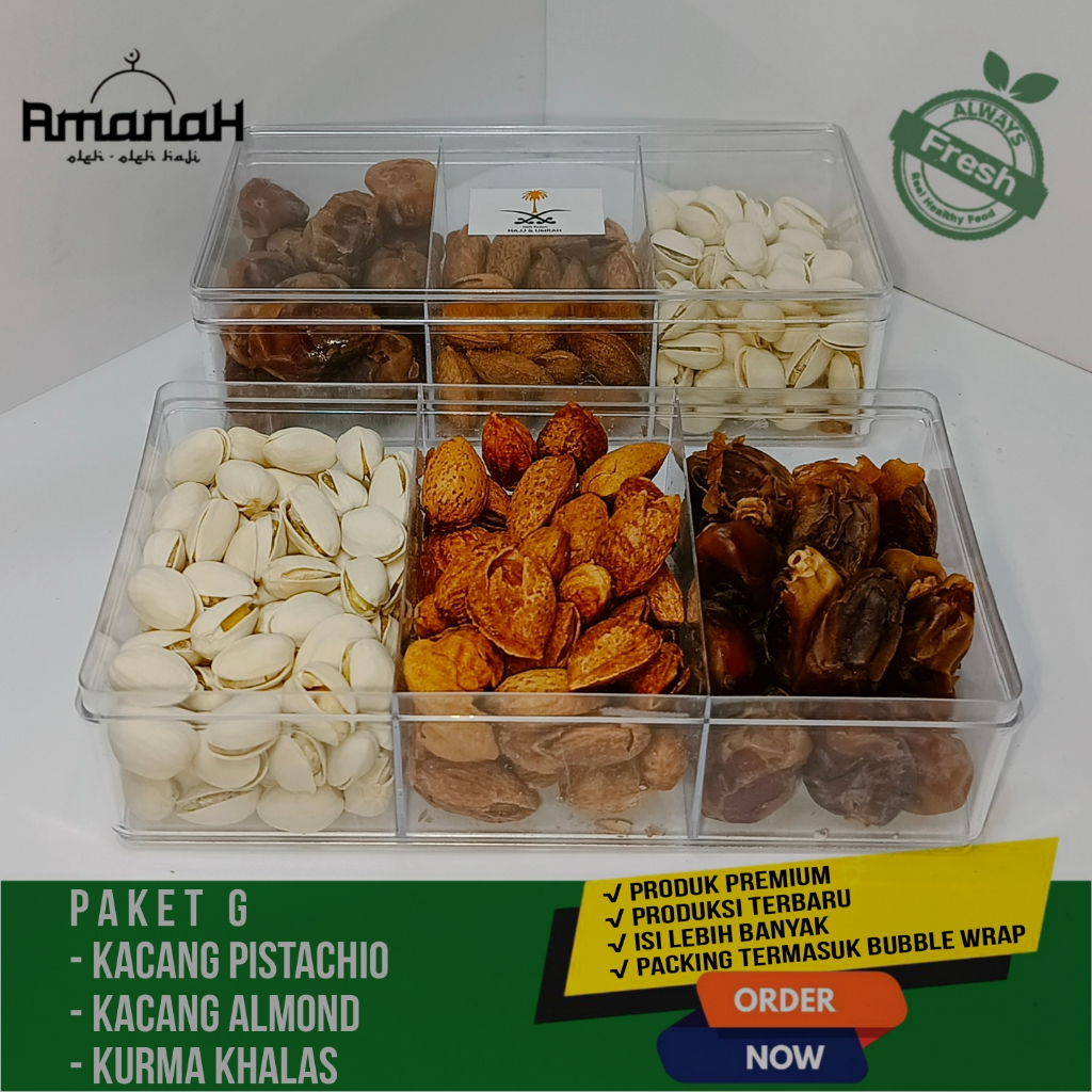 

Paket Hampers Exclusive Oleh-oleh Haji dan Umroh Premium Toples Square Sekat 3 - Isi Lebih Banyak