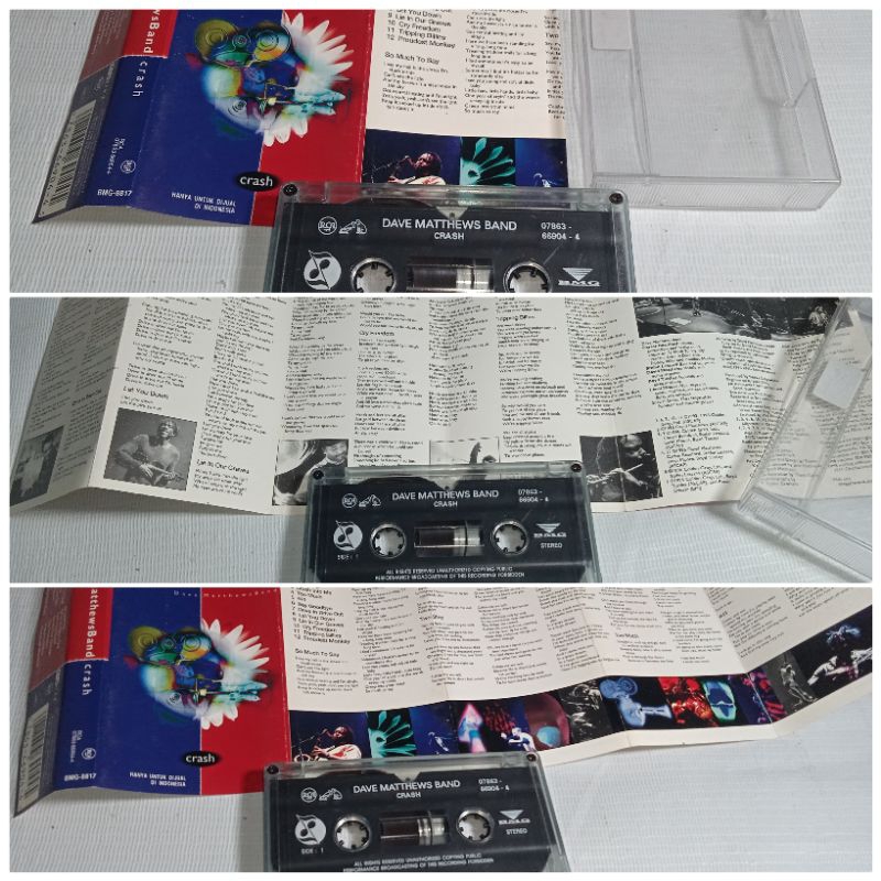 Kaset Original/DAVE MATTHEWS BAND/Crash