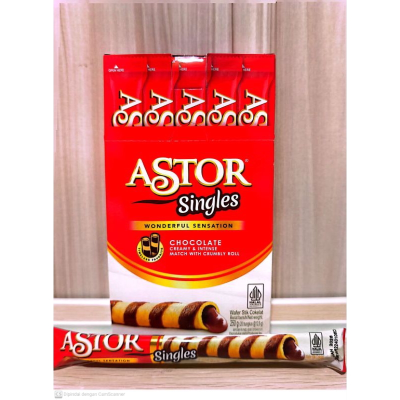 

Astor Singles New 15,5g isi 20+1 bks