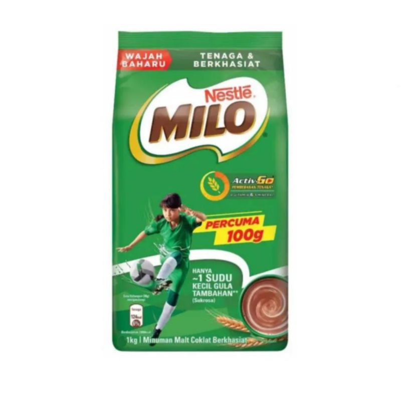 

MILO Activ-Go Minuman Malt Cokelat Malaysiaa (1kg)