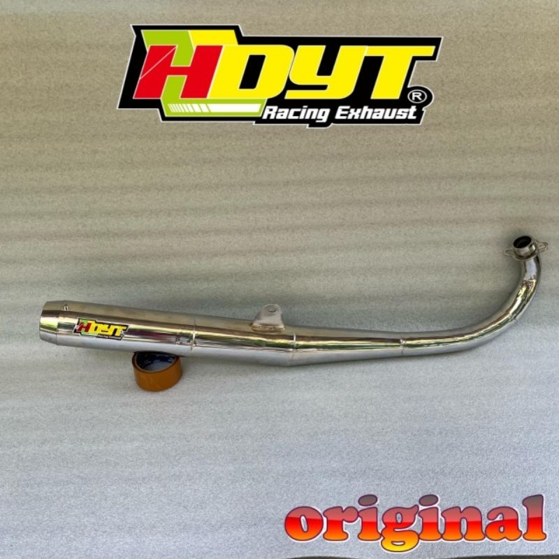 Knalpot Yamaha YT115 Type Standar Original HDYTracing full Crom