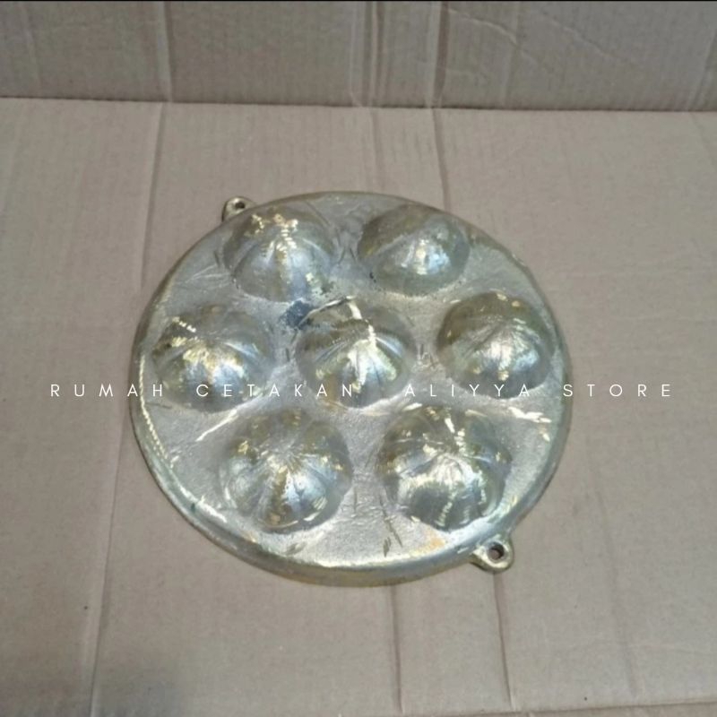 Cetakan Kue Cubit Kuningan Motif manggis