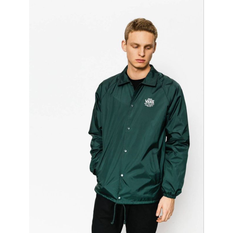 Vans Torrey Coach Jacket Olive Green - ORIGINAL 100% TRUSTED