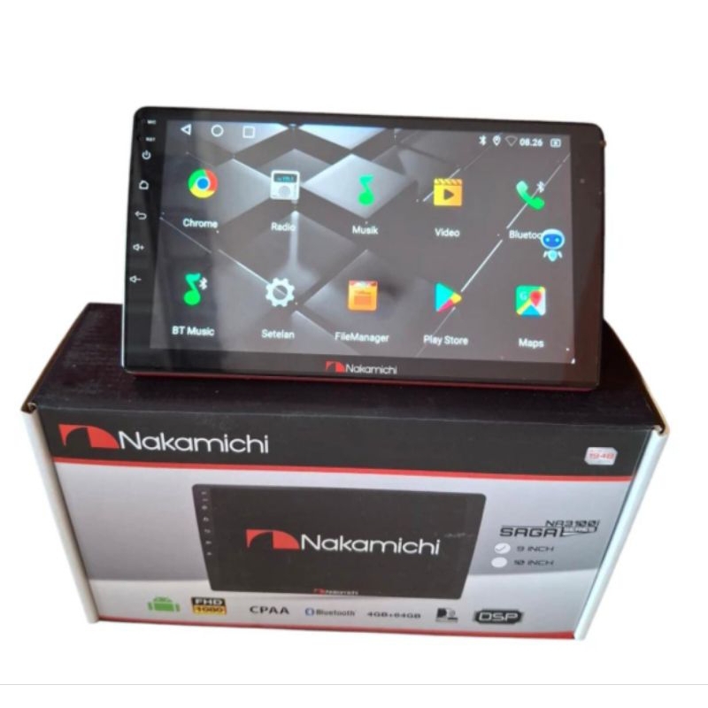 HU Android Nakamichi Saga Ram 4/64 GB NA 3100.i Saga Series CPAA UK 9 inch - 9 inch Suport Kamera 36