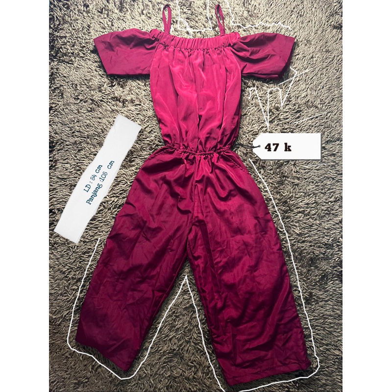 Jumpsuit Merah