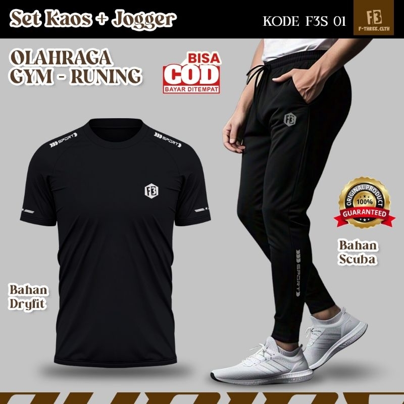 1 Set pakaian Jogging Pria F 01