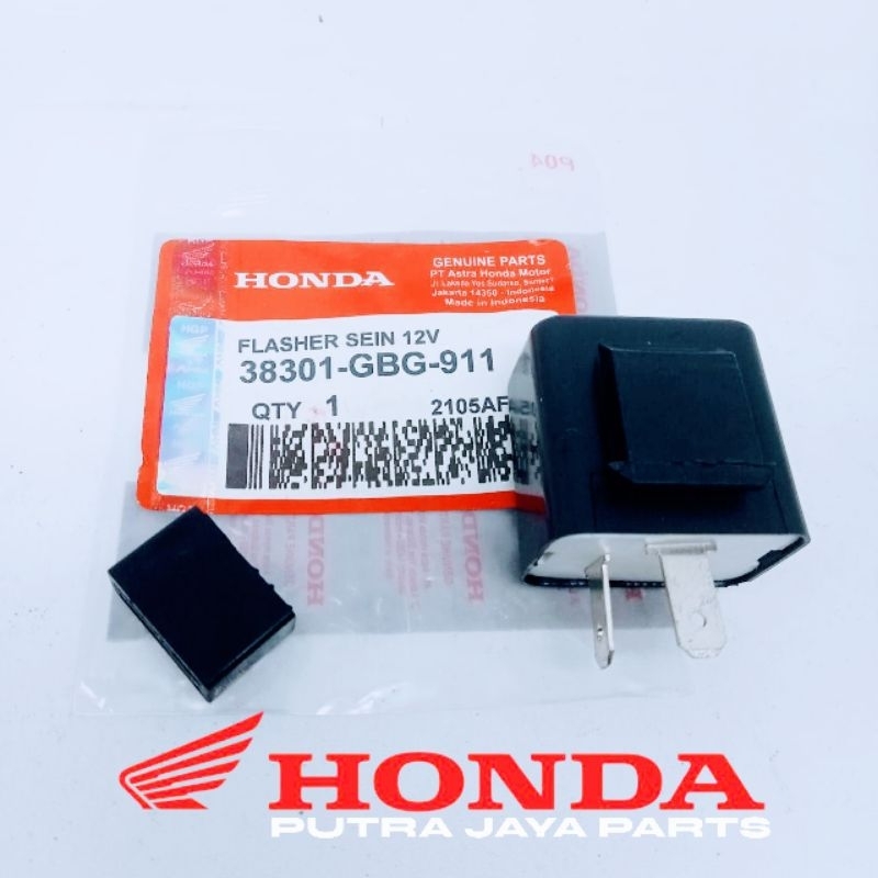 Flaser Sen Motor Honda 12 V 12 V Mitsuba Flasher Sein Sen Lampu Motor 12V Otomatis Lampu Sen Honda B