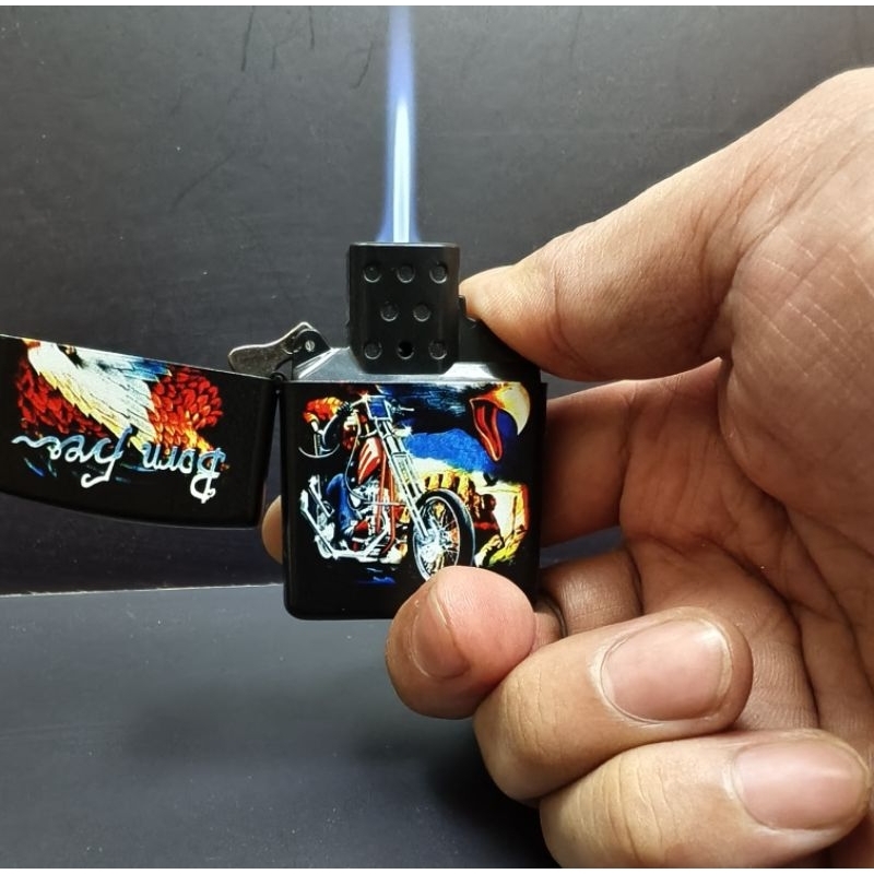 korek api las jet tengkorak motor keren