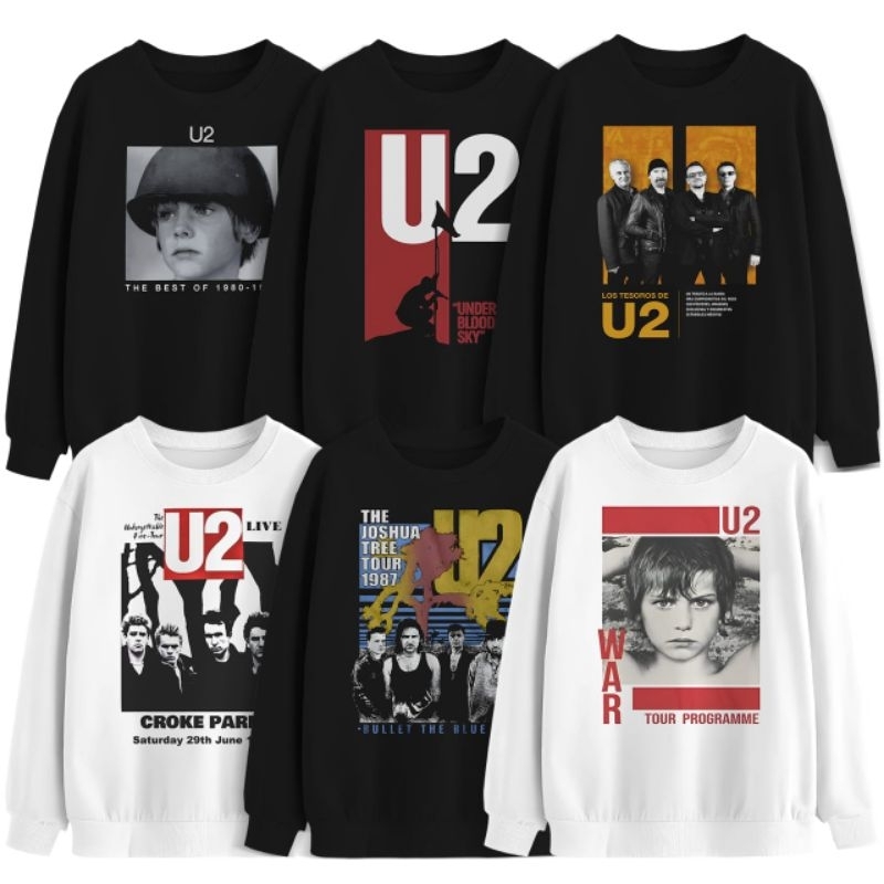 Sweater Band U2 Untuk Pria dan Wanita