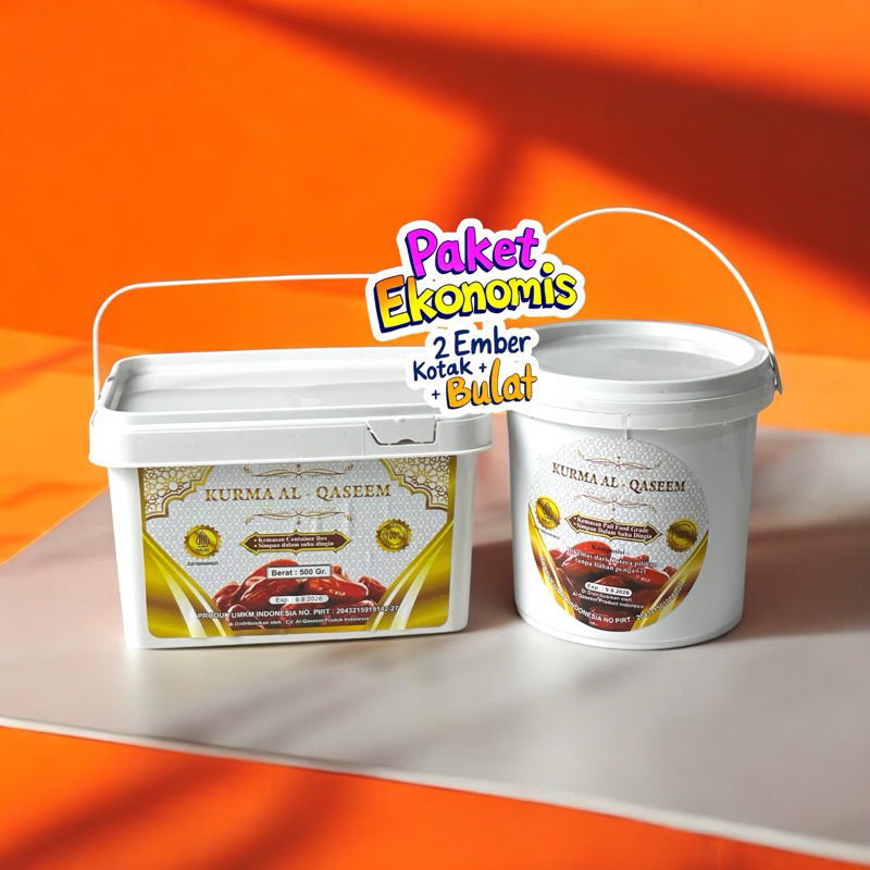 

Kurma Ember Alqaseem 500 gram Exp 2026