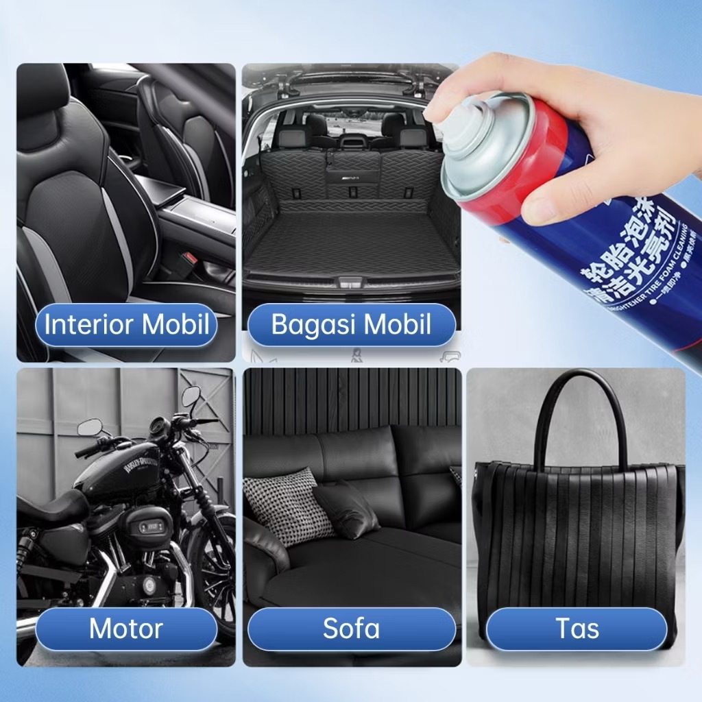 Cuci Gudang  Glodway Semir Ban Mobil Motor Kendaraan Serbaguna / Penghitam Pengkilap Ban Langsung