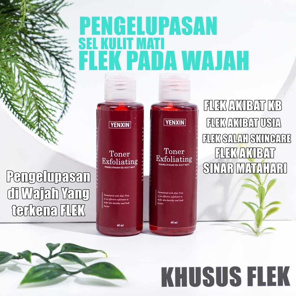 2 BOTOL TONER PENGELUPASAN .TONER STRONG,TONER CEPAT KELUPAS ,TONER AJAIB,TONER KELUPAS DIWAJAH