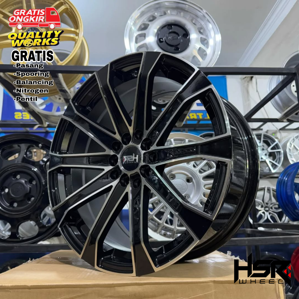 Velg Mobil All New Avanza Ring 17 Pcd 5x100 Velg Racing Hsr Wheel Verezzo