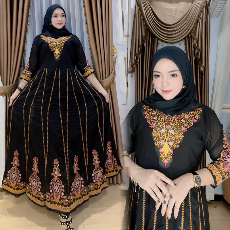 gamis Hindi Mirzani terbaru *READY*